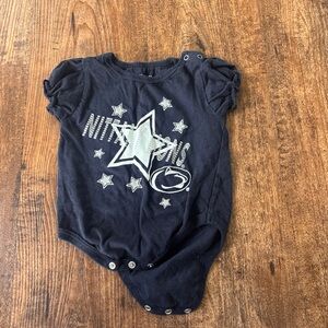 Penn state Colosseum Navy Star Graphic Baby Romper
